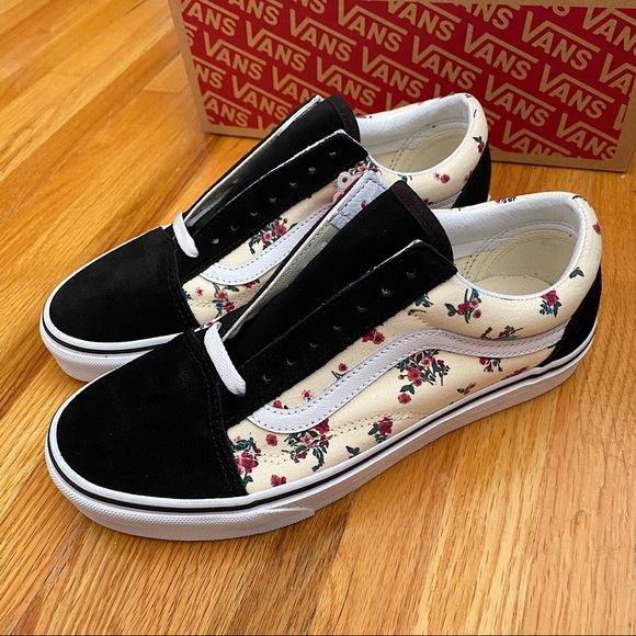 Vans Old Skool Floral Women’s Sneakers - Picture 2 of 10